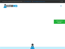 Tablet Screenshot of eleitorweb.com.br